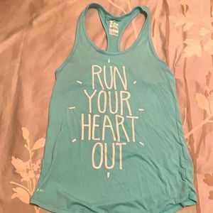 Nike blue workout shirt